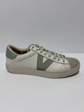 Victoria Women’s Berlin Jade Leather Sneakers, Size EUR 37, US 6 M